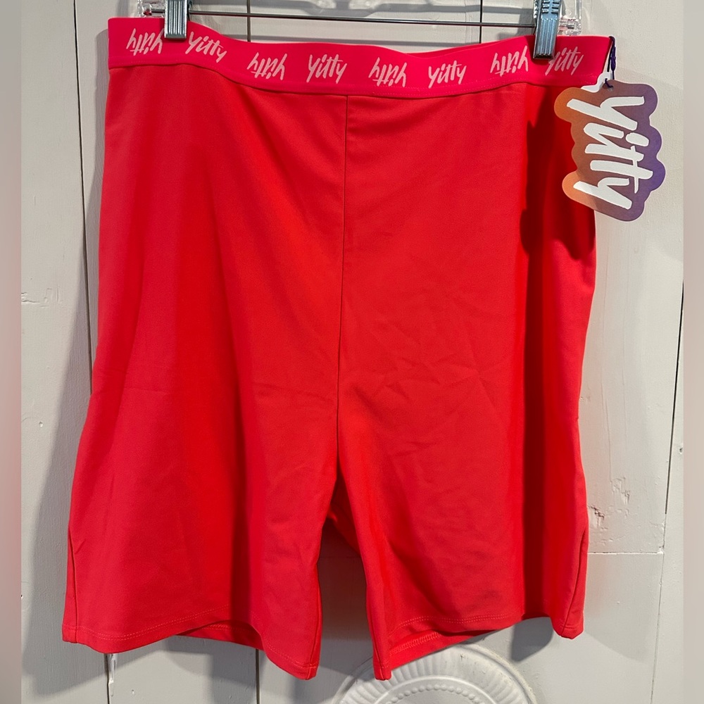 NWT YITTY by Lizzo Major Label Smoothing High Waisted Short, Size 2X